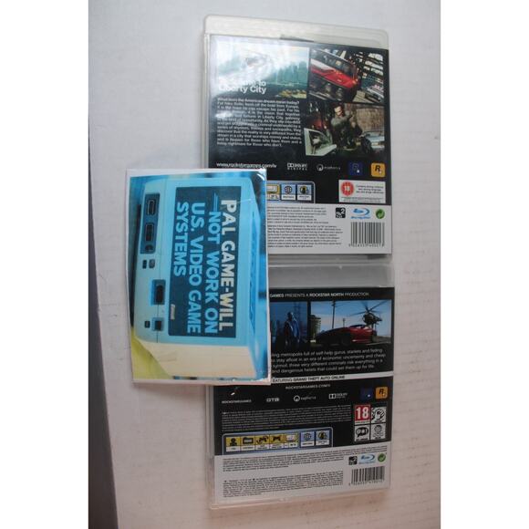 2 games: Grand Theft Auto IV + V (Sony PS3) PAL (Not for U.S. Consoles) - Picture 5 of 11